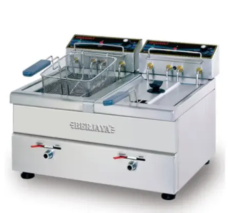 BERJAYA Stainless Steel Electrical Deep Fryer (SDF12D) 