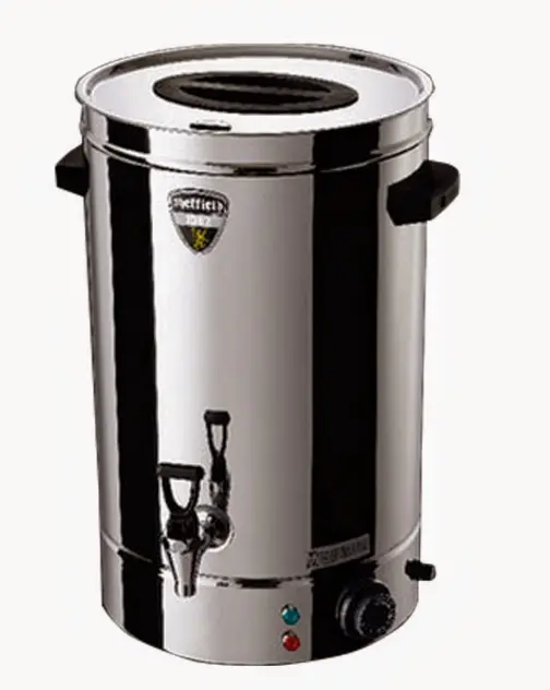 SHEFFIELD SLD196254E – ELECTRIC CATERING TEA URN, CAPACITY: 10 LTR,STAINLESS STEEL FINISH,VOLTAGE:240V/50HZ/1PH 