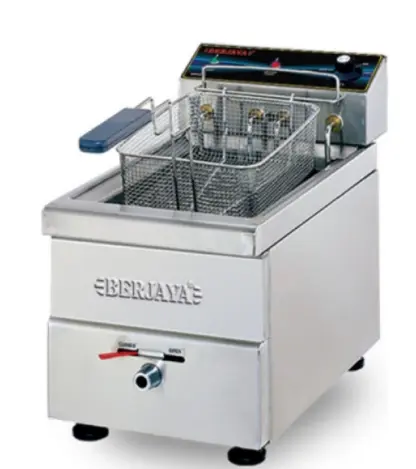BERJAYA Stainless Steel Electrical Deep Fryer (SDF12) 