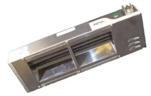 APW Wyott FD-18L-I 18" Heat Lamp - Single Rod, Infinite Control, 120v 