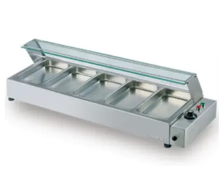 BERJAYA BMC5 Stainless Steel Mini Bain Marie Counter With Food Tray (Without Cover)