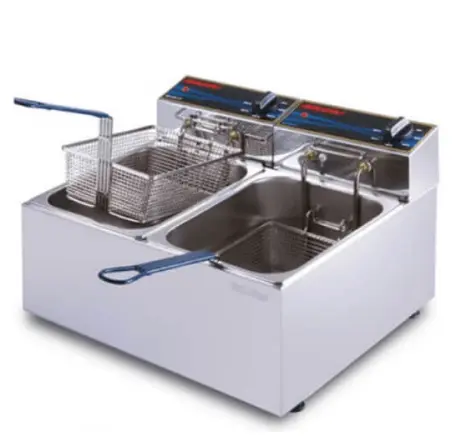 BERJAYA ELECTRIC DOUBLE WELL FRYER – DF11D